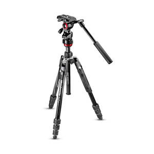 Photography: Manfrotto Befree Live Fluid Video Head Aluminiumminum Twist Tripod