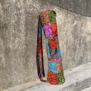 Cotton Bags Nepal: Patch Yoga Bag