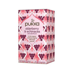Organic Foods: Pukka-Elderberry & Echinacea Tea