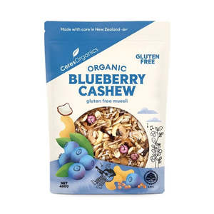 Organic Foods 1: Gluten Free Muesli-Blueberry & Cashew