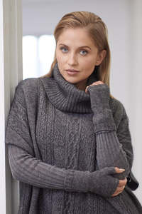 Possum Merino Nz Made: 6105 Short Glove