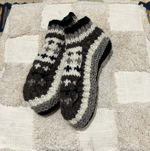 Wool Slippers: Stormtrail Peaks