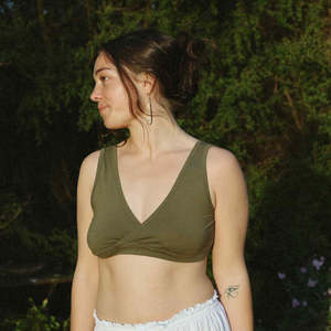 Earthwear V - Bra (Burnt Olive)