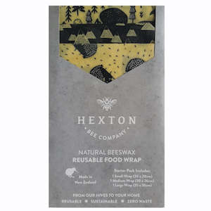 Beeswax Wrap: Beeswax Food Wrap - Fawn & Forest Set of 3