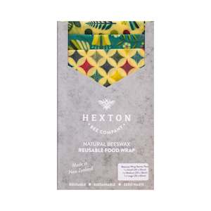 Beeswax Wrap: Beeswax Food Wrap - Kiwiana Fantail Set 3