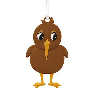 Bag Tags: Bag Tag - Cute Kiwi