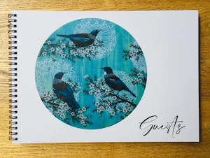 Journals: The Guest Book Turquoise Tui