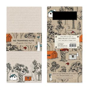 Other Office: Magnetic List Pad - NZ Tramping Huts