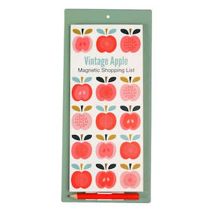 Other Office: Vintage Apple Magnetic Shopping List