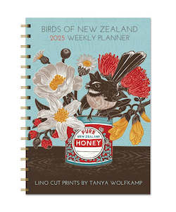 Calendar: New Zealand - 2025 Weekly Planner