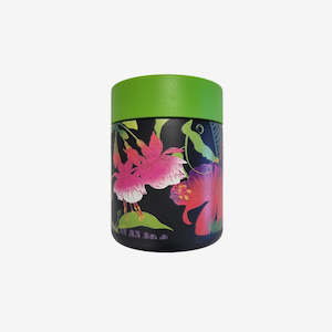 Lunch Bag: Flox Food Canister 400ml - Palms & Fuchsia