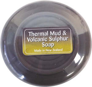 Soaps: Rotorua Mud & Volcanic Sulphur Soap 115g