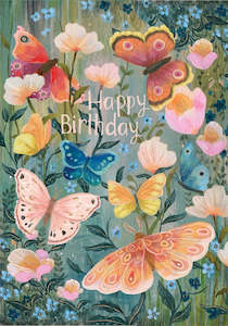 Roger La Borde - Happy Birthday - Butterflies