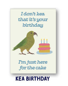 Birthday Cards: Birthday Card - Kea Birthday