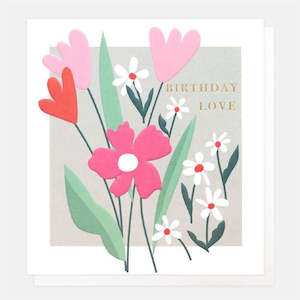 Birthday Cards: Birthday Card - Caroline Gardner - Birthday Love