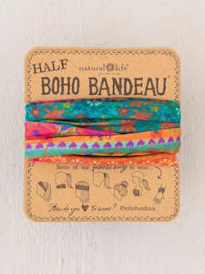 Hair Accessory: Half Boho Bandeau Brt Border
