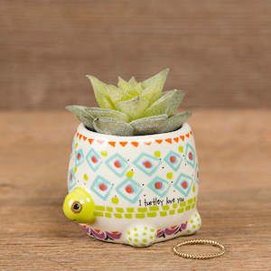 Vases Ornaments: Succulent Critter Turtle