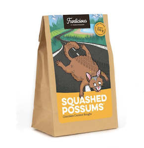 Yummy: Sweets Squashed Possums Chocolate Coconut Roughs