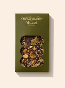 Yummy: Specialty Bar Macadamia Ginger Dark Chocolate Bar