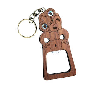 Abstract Design: TIKI KEYCHAIN BOTTLE OPENER