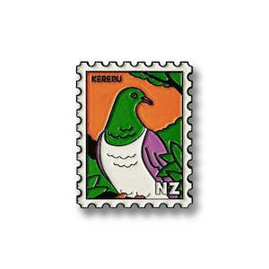Magnets: Stamp Magnet - Kereru
