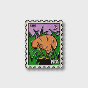 Stamp Magnet - Kiwi