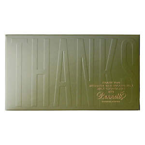 Thank you Chocolate Message Bar