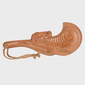 Small Wooden Carved Patu