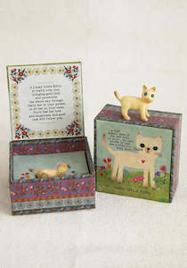 Lucky Charm In Box Kitty