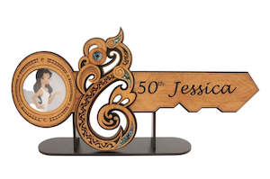 Manaia the guardian spirit Celebration 21st Key with Stand