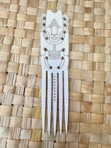 Heru Comb - Kuwaha in White