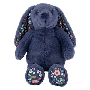 Soft Toy - Flopsy Bunny - Floral Saphire