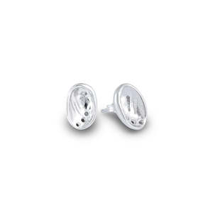 Sterling Silver Earrings: Sterling Silver Earrings - Baby Paua Studs (In a Gift Box)