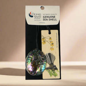 Bookmarks: Paua Gem Bookmark - Fantail