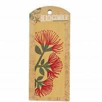 Bookmarks: Wooden Bookmark - Pohutukawa