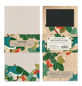 Other Office: Magnetic List Pad - Kereru
