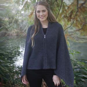 Merino Garment: Zippered Wrap