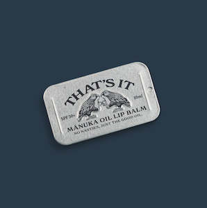 Lip Loving: SPF30+ Mānuka Oil Lip Balm