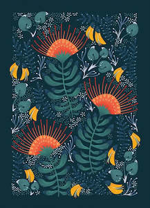 General Card - Catherine Marion - Pohutukawa And Kowhai