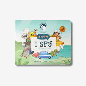 Childrens Book: Rapua! I Spy Kiwi Road Trip Game