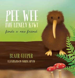 Pee Wee The Lonely Kiwi + FREE TOY