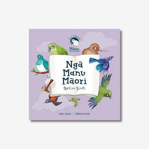Childrens Book: Ngā Manu Māori - Native Birds - Board Book