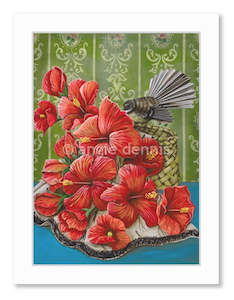 A3 Framed - Wahine Mana Print