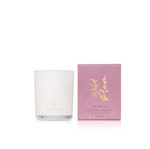 Living Light Candle: Wild Plum Soy Candle Mini