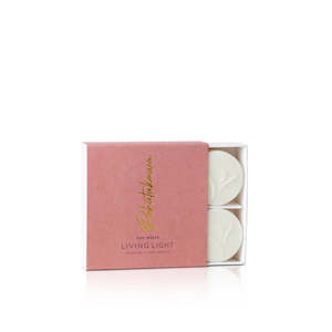 Living Light Candle: Pohutukawa Soy Melts Box of 4