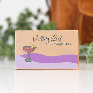 Getting Lost Card Game: Getting Lost Card Game - The Hen's Night Edition