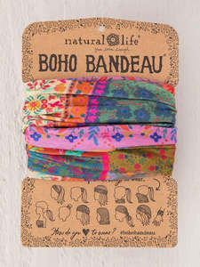 Boho Bandeau Multi Patchwork