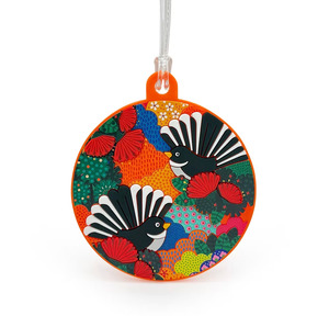 Bag Tags: Bag Tag - Fantail Paradise
