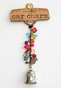 Lucky Charms: Car Charm Blessing Bell Angel - Someone Watch