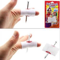 Prank Toys: Nail through finger prank